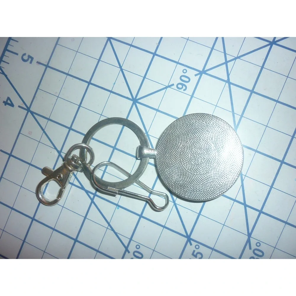 Vintage Porsche Style Tachometer Keychain UPM RPM German Gauge Car Enthusiast